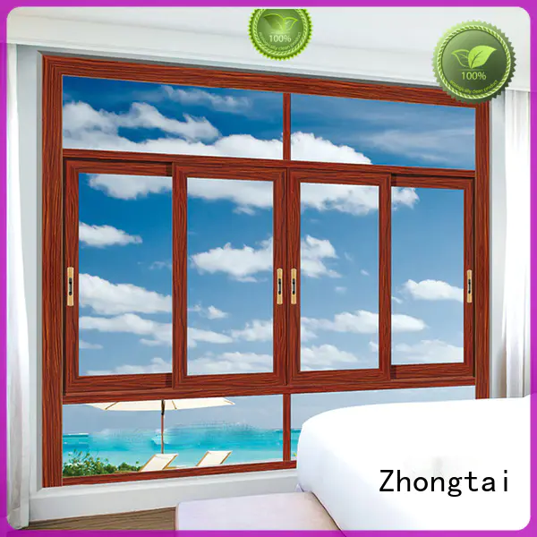Zhongtai durable aluminium sliding window for business for home