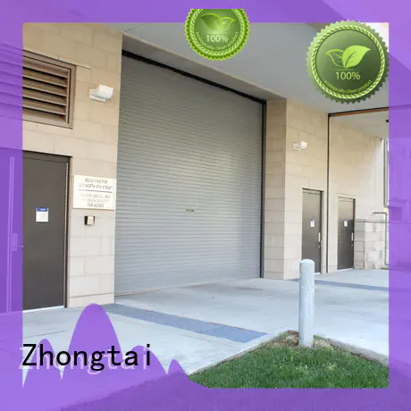 customized rolling steel shutter door supplier for warehouse Zhongtai