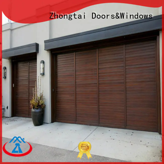 Zhongtai high quality steel roll up doors company for garage