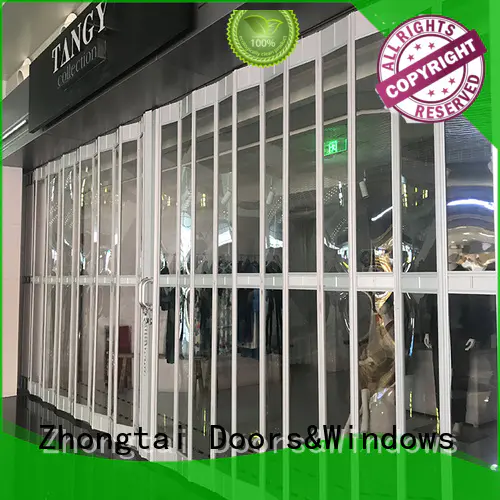 High-quality folding door commercial suppliers for shop