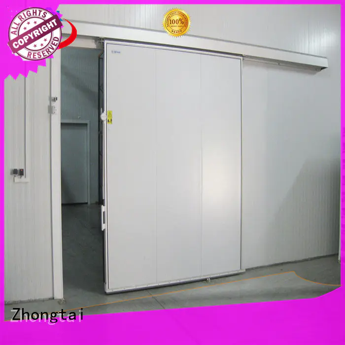 Zhongtai weight industrial sliding door supply for warehouse