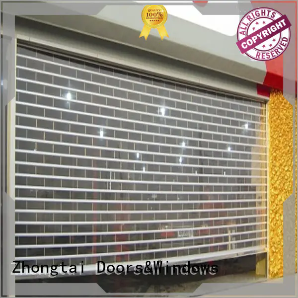 Zhongtai high quality shop shutter prices for business for commercial shop
