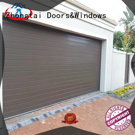 Zhongtai Best electric garage doors for sale for commercial streets