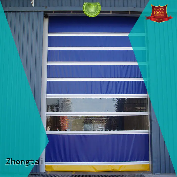 Zhongtai customized speed door company for workshop