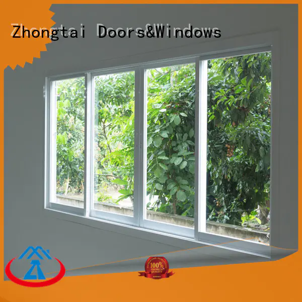 Zhongtai durable aluminium window manufacturers series for house
