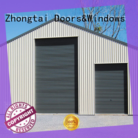 High-quality commercial steel doors gate for business for garage
