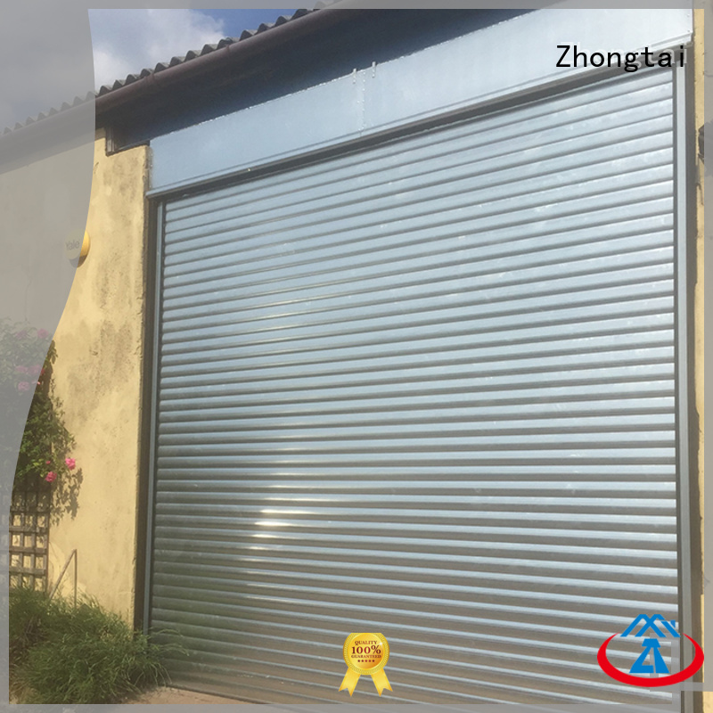 Zhongtai New steel roll up doors for sale for house