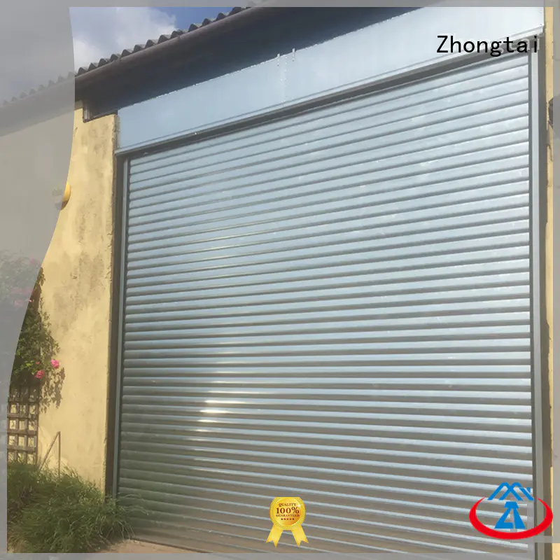 Zhongtai New steel roll up doors for sale for house