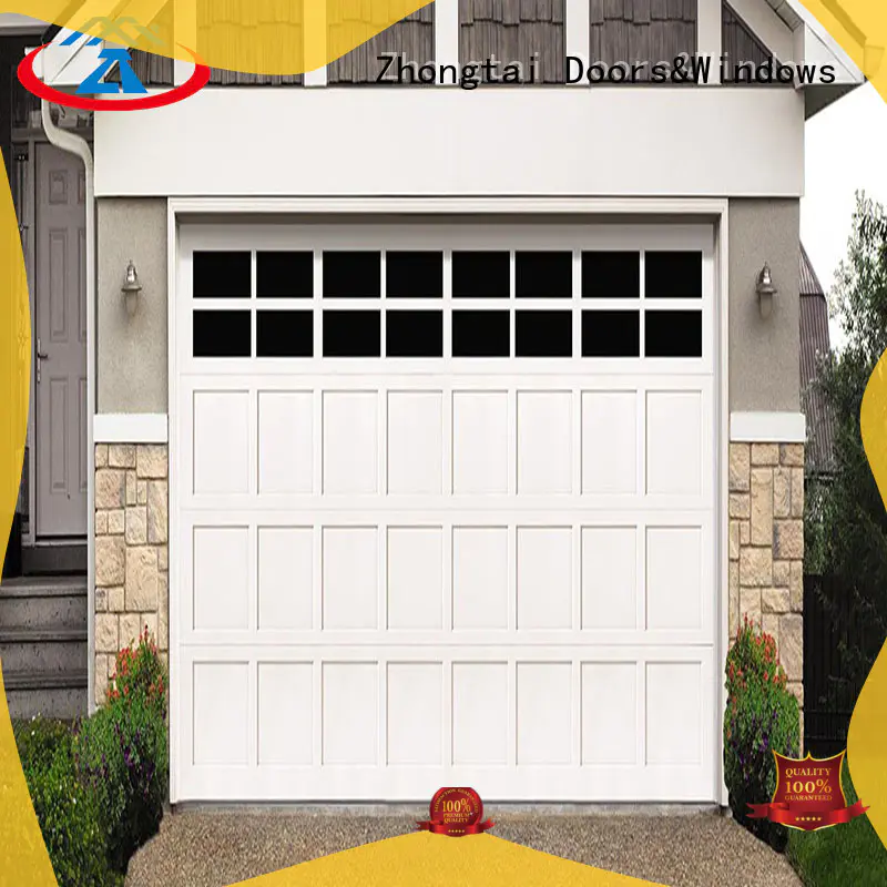 Zhongtai thermal roll up garage doors company for house
