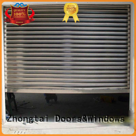 Zhongtai door steel roll up doors for sale for warehouse