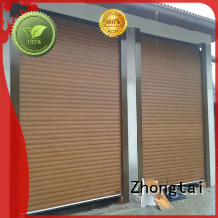 Zhongtai slat hurricane doors manufacturers for house