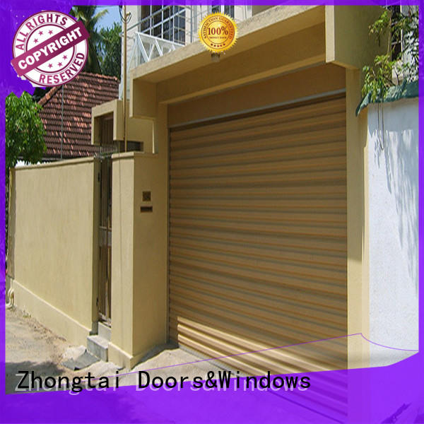 Zhongtai durable hurricane doors company for warehouse