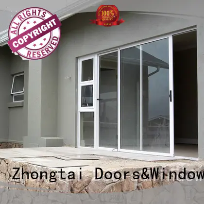 Zhongtai Latest aluminium sliding doors for business for villa