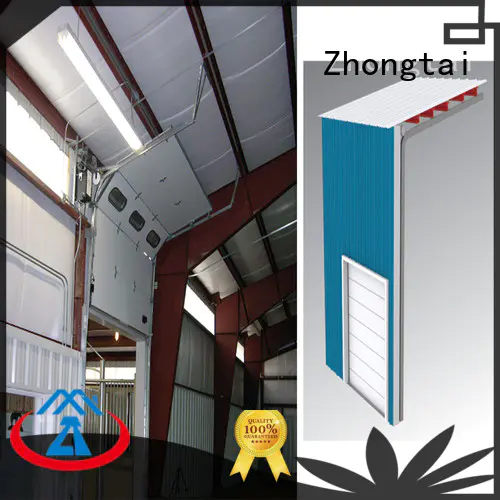 Zhongtai aluminium industrial door company factory for logistics center