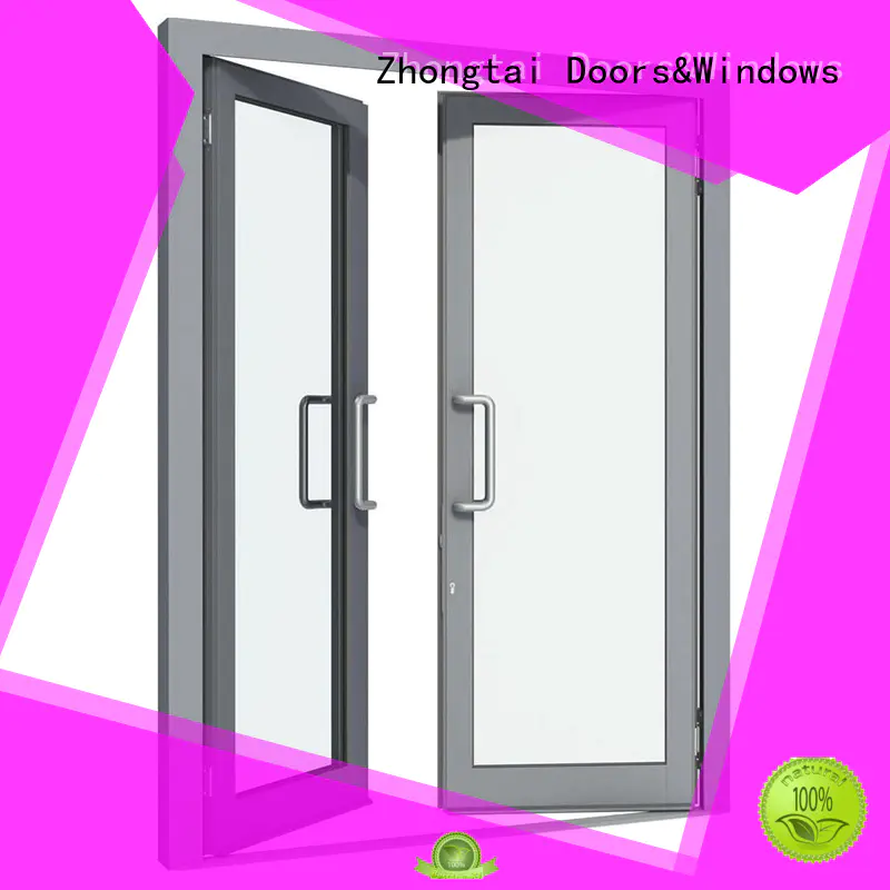 Zhongtai double aluminium windows prices suppliers for house