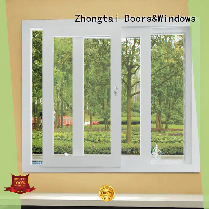 Zhongtai durable aluminium window manufacturers supply for home
