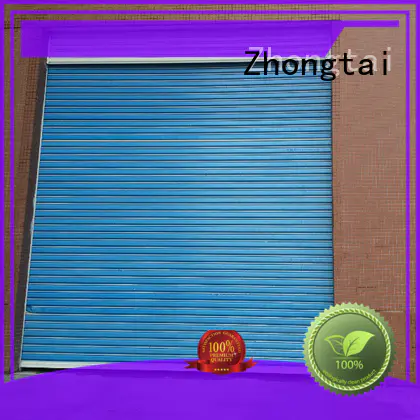 Zhongtai anti-hurricane hurricane proof garage doors rolling for garage