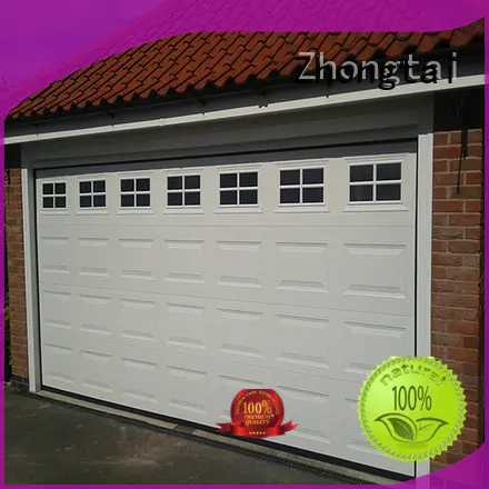 Zhongtai sound roll up garage doors factory for garage