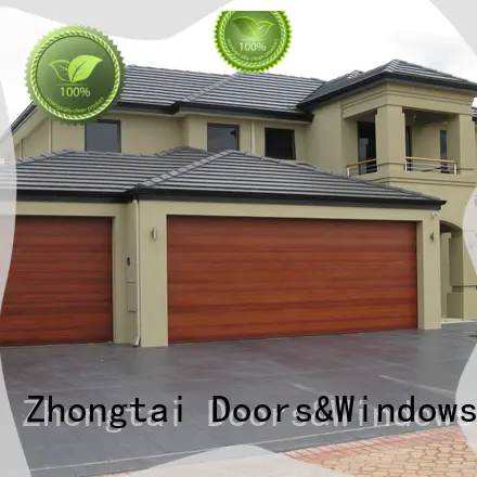 automatic aluminum garage doors position manufacturer for residential buildings