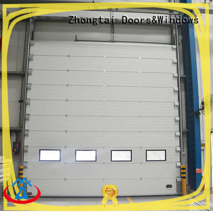 Custom industrial garage doors surface suppliers for logistics center