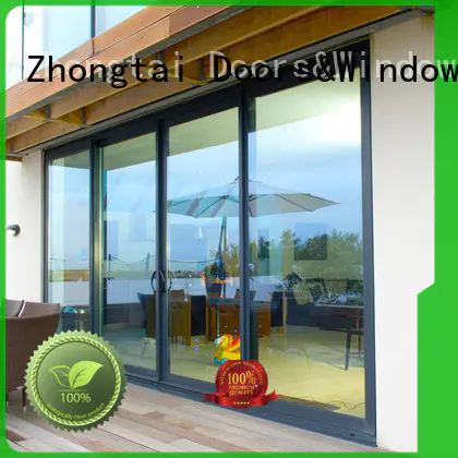 High-quality aluminium sliding doors double manufacturers for office
