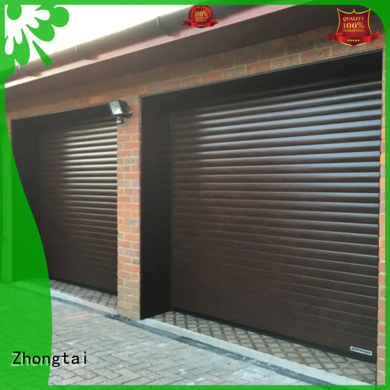 Zhongtai Latest aluminium shutters factory for garage