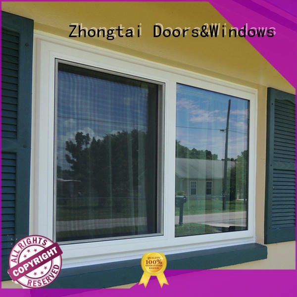 Zhongtai sealing aluminium sliding window for business for house