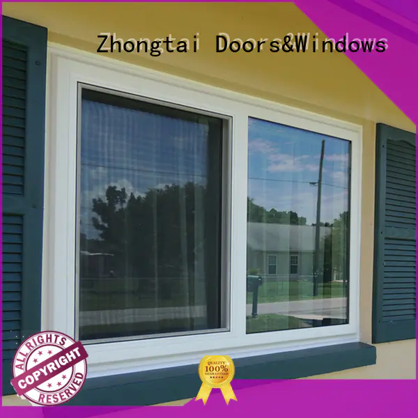 Zhongtai sealing aluminium sliding window for business for house
