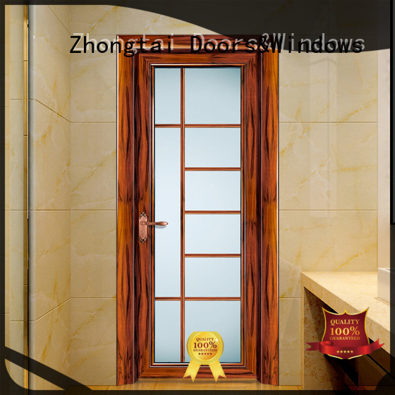 Zhongtai professional aluminium patio doors suppliers for shopping mall