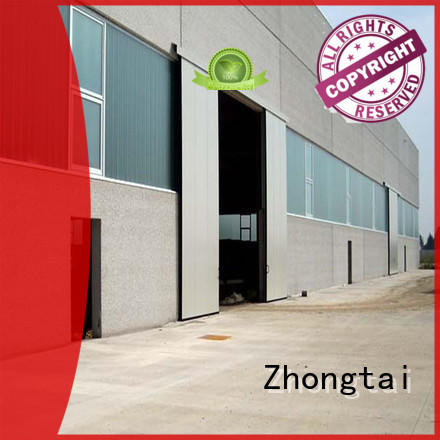 industrial doors for sale aluminum remote control industrial sliding door weight Zhongtai Brand
